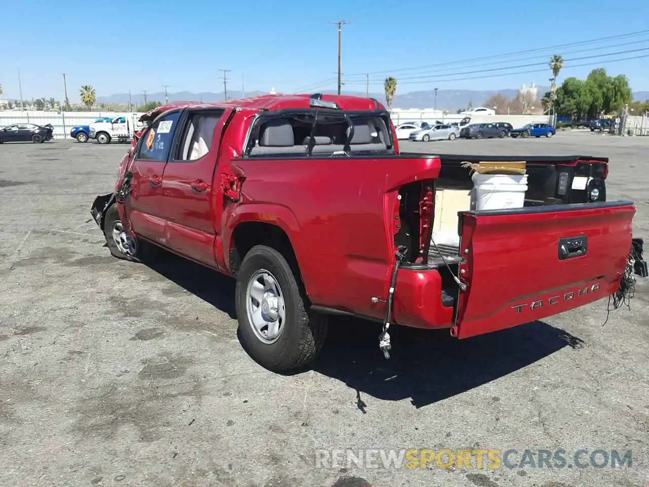 3 Photograph of a damaged car 3TYAX5GN2NT041513 TOYOTA TACOMA 2022