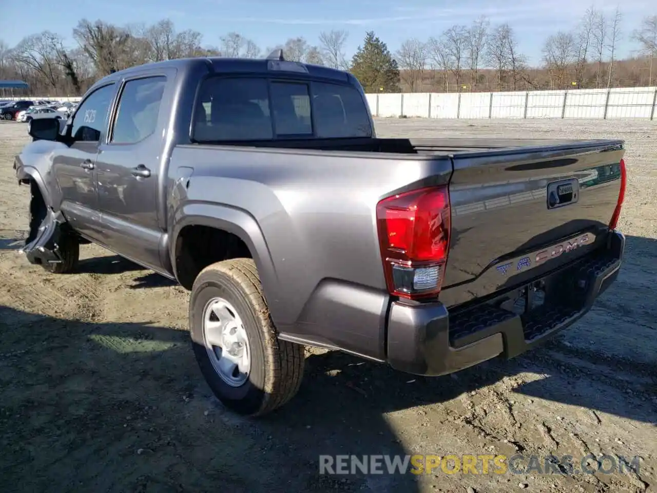 3 Photograph of a damaged car 3TYAX5GN3NT034795 TOYOTA TACOMA 2022