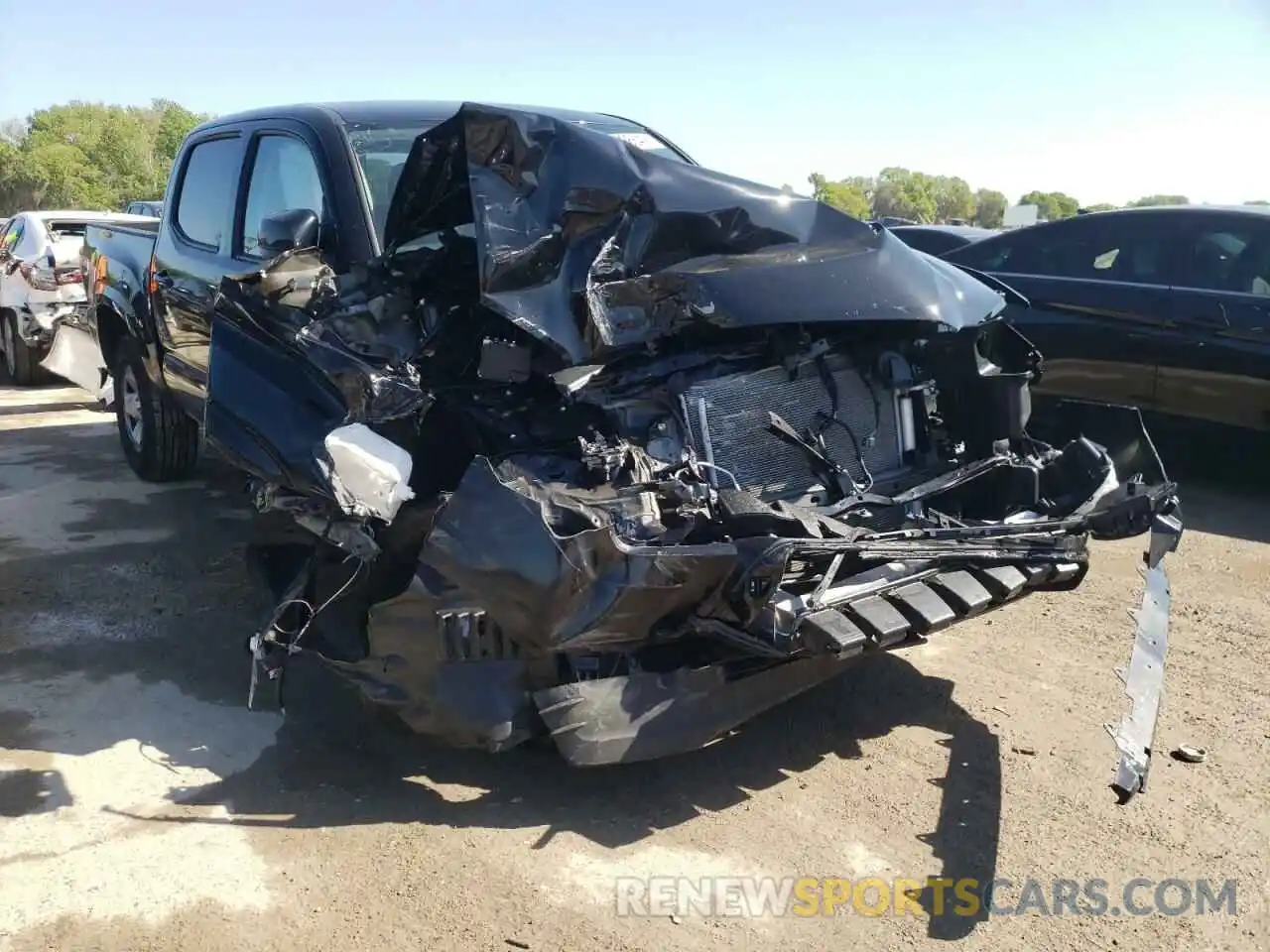 1 Photograph of a damaged car 3TYAX5GN3NT035445 TOYOTA TACOMA 2022