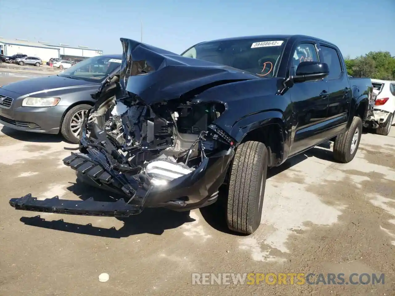 2 Photograph of a damaged car 3TYAX5GN3NT035445 TOYOTA TACOMA 2022