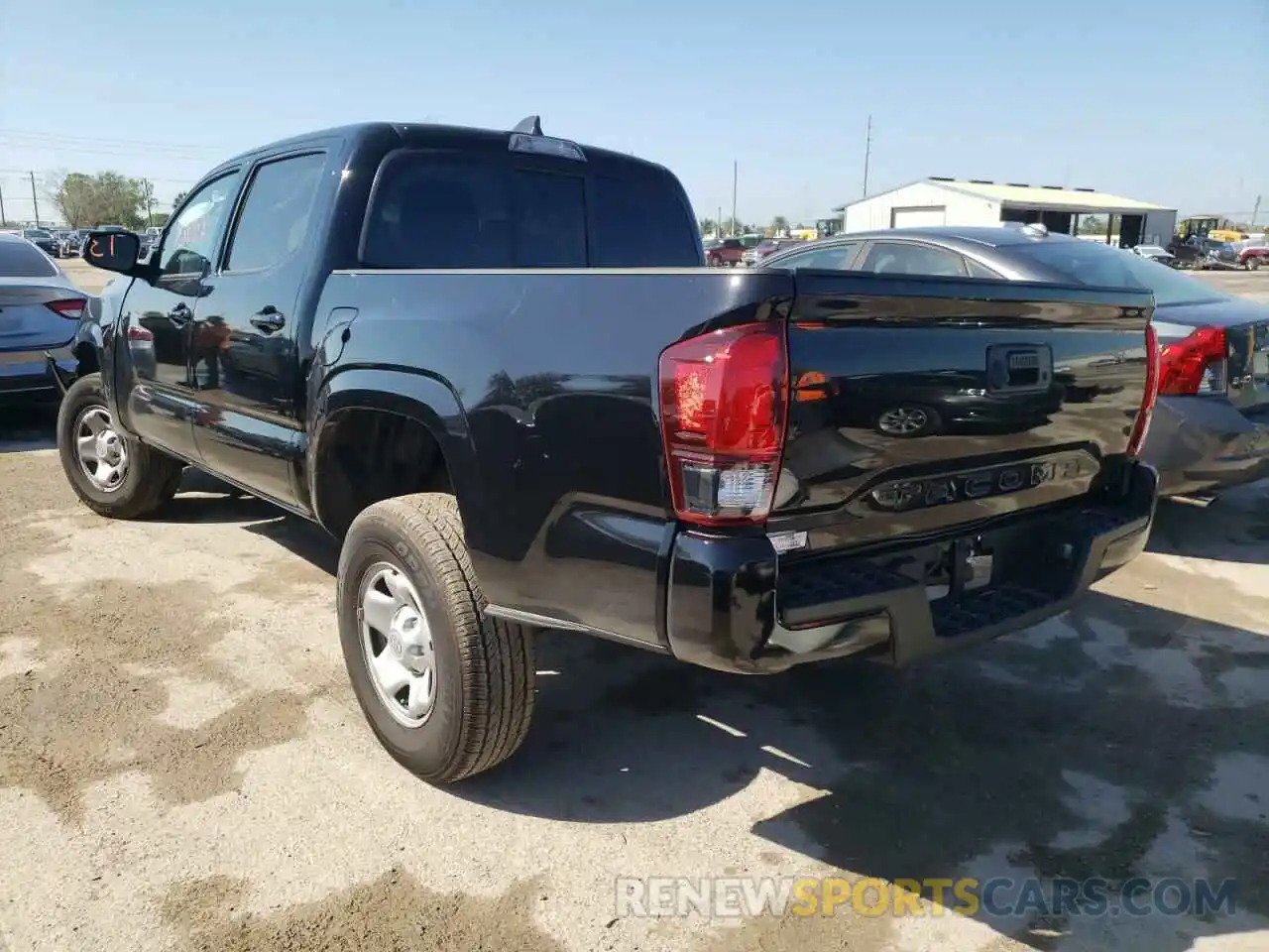 3 Photograph of a damaged car 3TYAX5GN3NT035445 TOYOTA TACOMA 2022