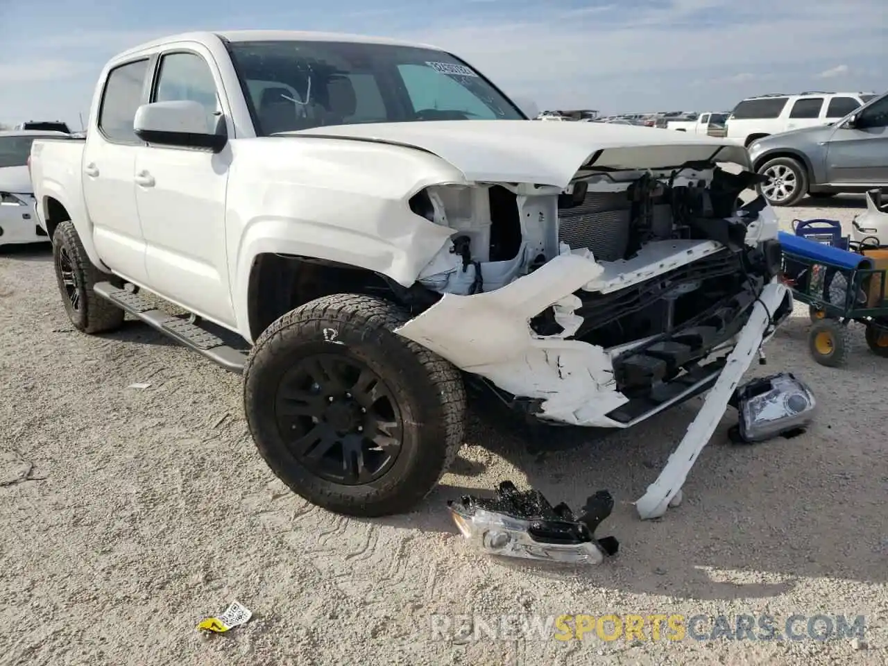 1 Photograph of a damaged car 3TYAX5GN3NT037034 TOYOTA TACOMA 2022