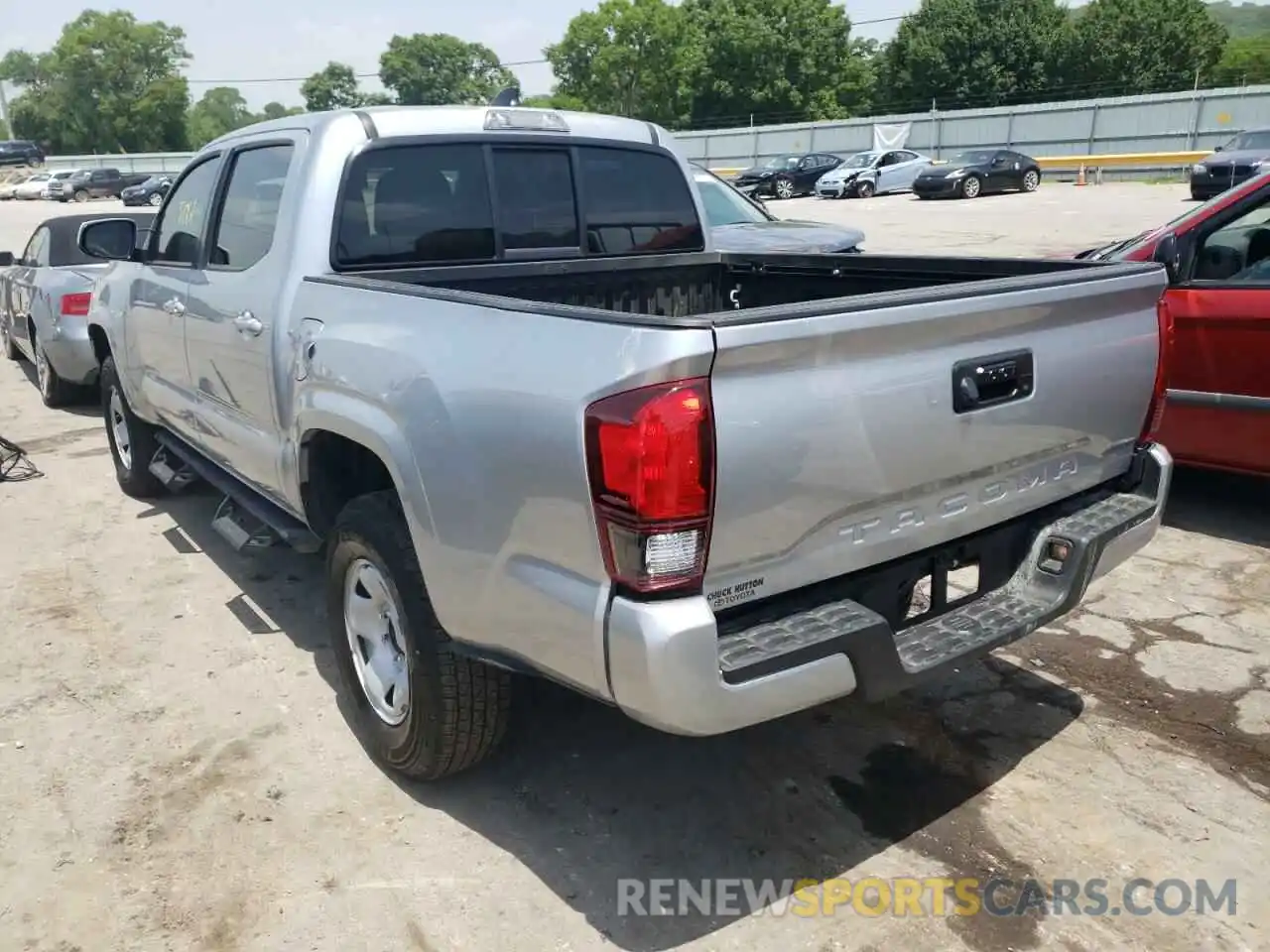 3 Photograph of a damaged car 3TYAX5GN4NT038371 TOYOTA TACOMA 2022