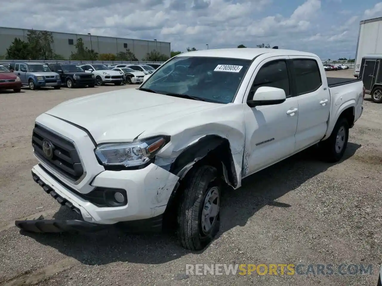 1 Photograph of a damaged car 3TYAX5GN4NT047362 TOYOTA TACOMA 2022