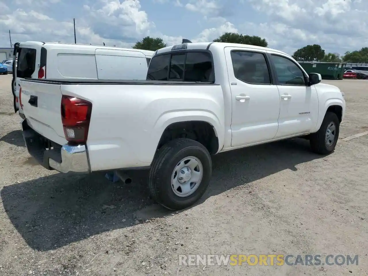 3 Photograph of a damaged car 3TYAX5GN4NT047362 TOYOTA TACOMA 2022