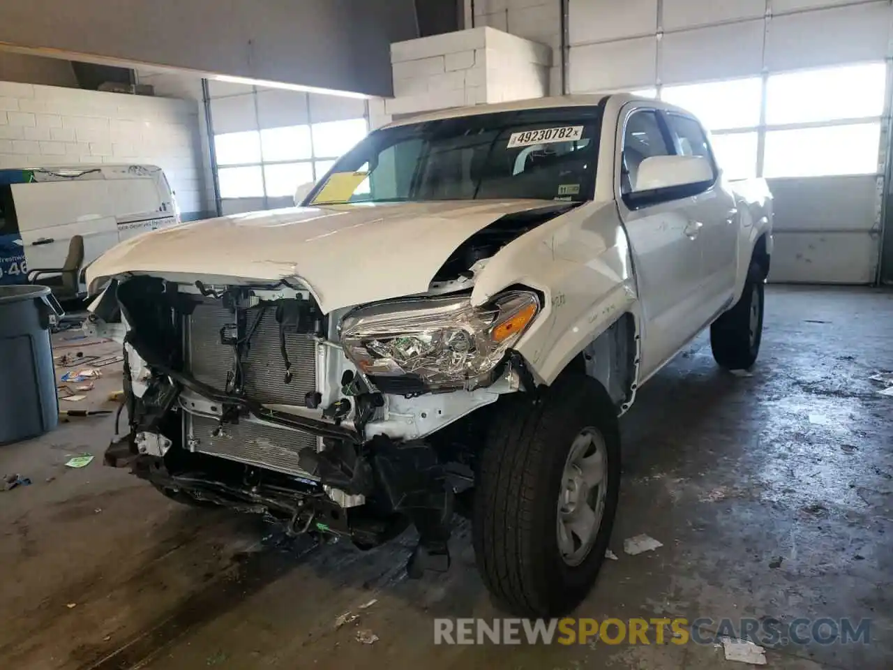 2 Photograph of a damaged car 3TYAX5GN5NT036094 TOYOTA TACOMA 2022