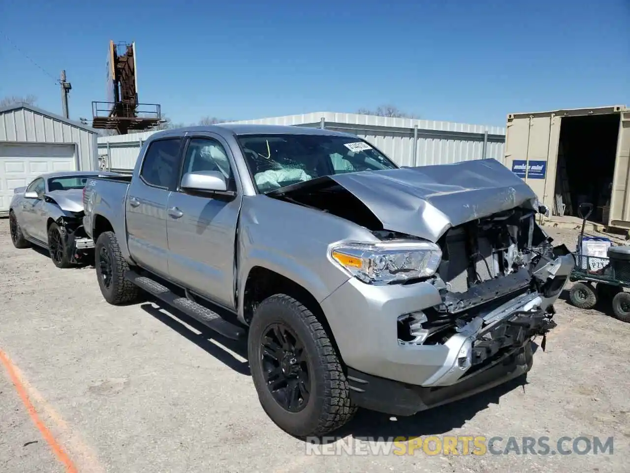 1 Photograph of a damaged car 3TYAX5GN5NT036483 TOYOTA TACOMA 2022