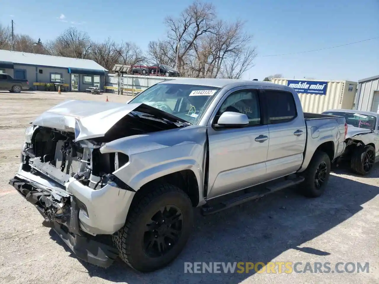 2 Photograph of a damaged car 3TYAX5GN5NT036483 TOYOTA TACOMA 2022