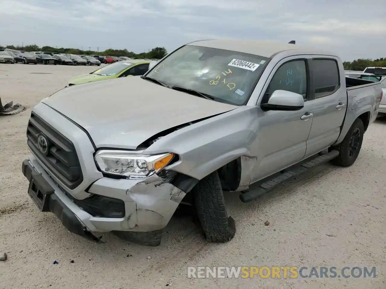 2 Photograph of a damaged car 3TYAX5GN5NT046186 TOYOTA TACOMA 2022