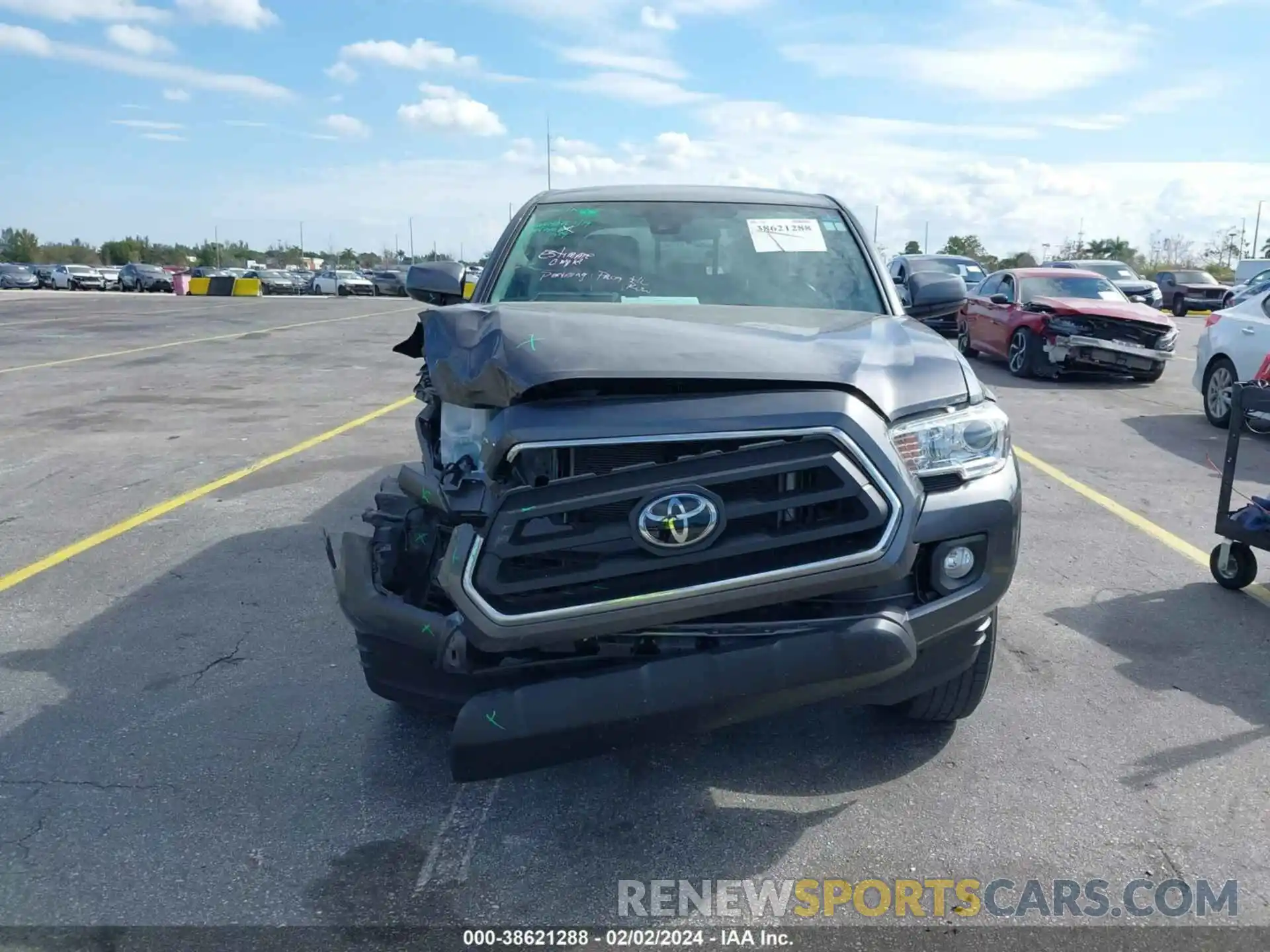 12 Photograph of a damaged car 3TYAX5GN5NT051811 TOYOTA TACOMA 2022