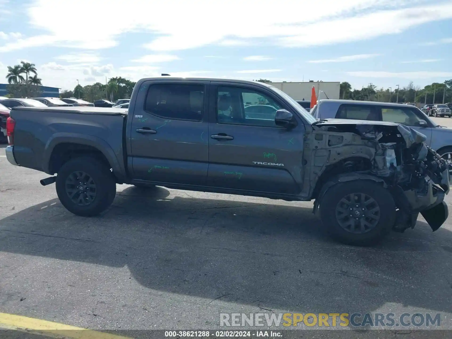 13 Photograph of a damaged car 3TYAX5GN5NT051811 TOYOTA TACOMA 2022