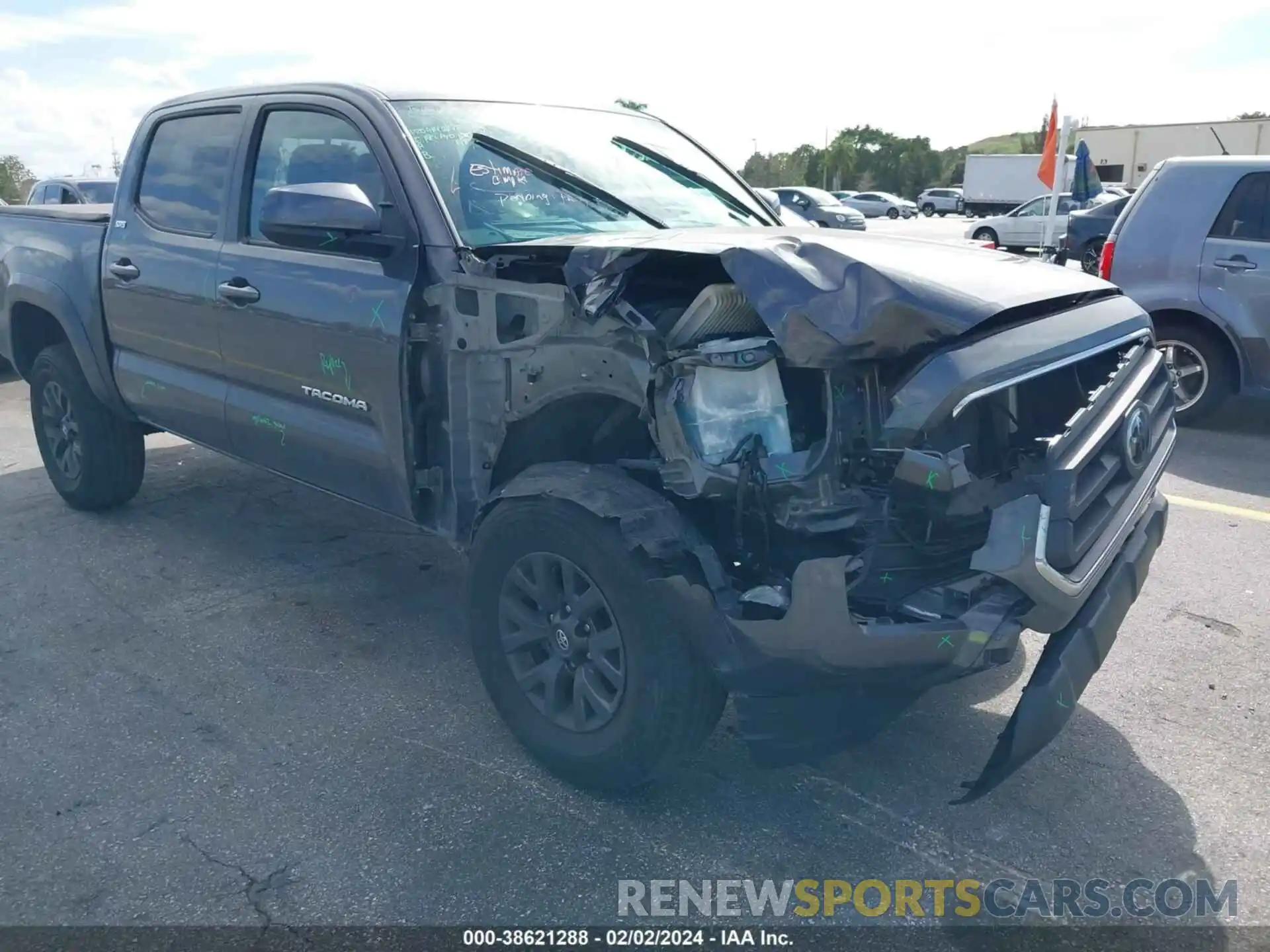 6 Photograph of a damaged car 3TYAX5GN5NT051811 TOYOTA TACOMA 2022