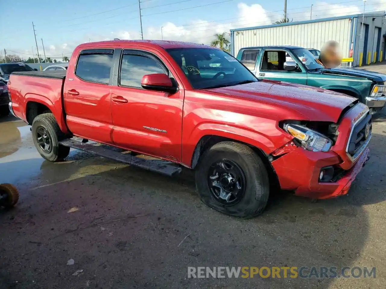 4 Photograph of a damaged car 3TYAX5GN5NT060623 TOYOTA TACOMA 2022