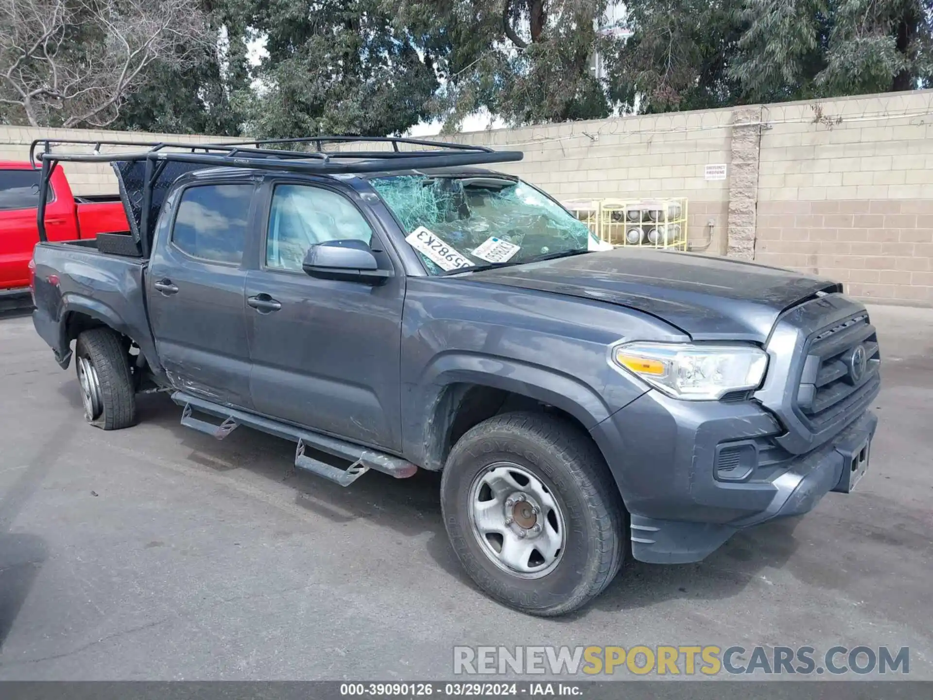 1 Photograph of a damaged car 3TYAX5GN6NT037495 TOYOTA TACOMA 2022