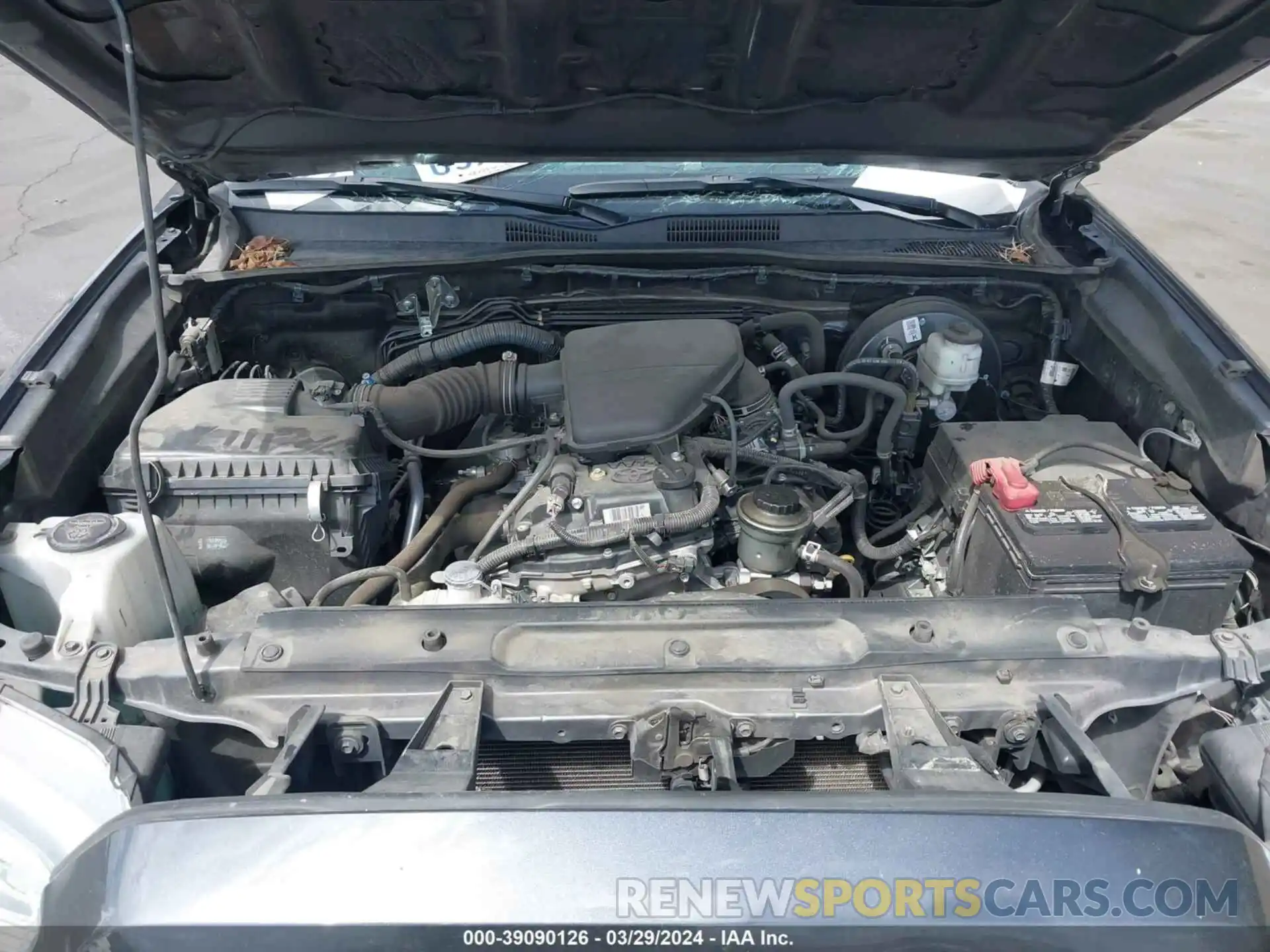 10 Photograph of a damaged car 3TYAX5GN6NT037495 TOYOTA TACOMA 2022