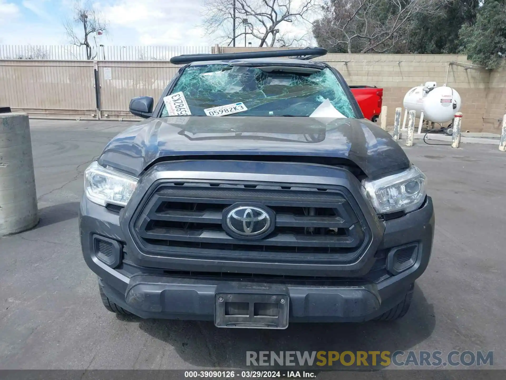 11 Photograph of a damaged car 3TYAX5GN6NT037495 TOYOTA TACOMA 2022