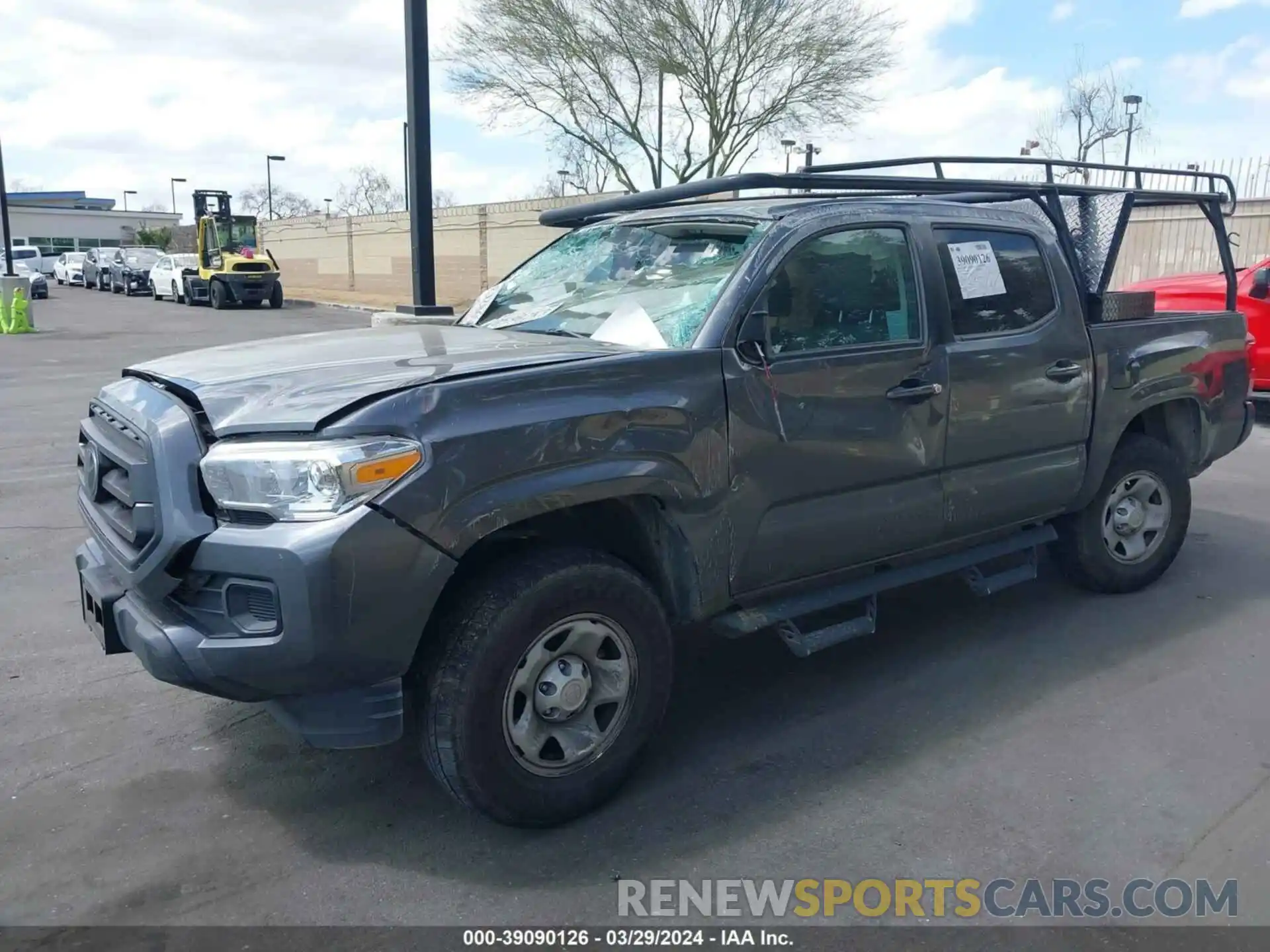 2 Photograph of a damaged car 3TYAX5GN6NT037495 TOYOTA TACOMA 2022