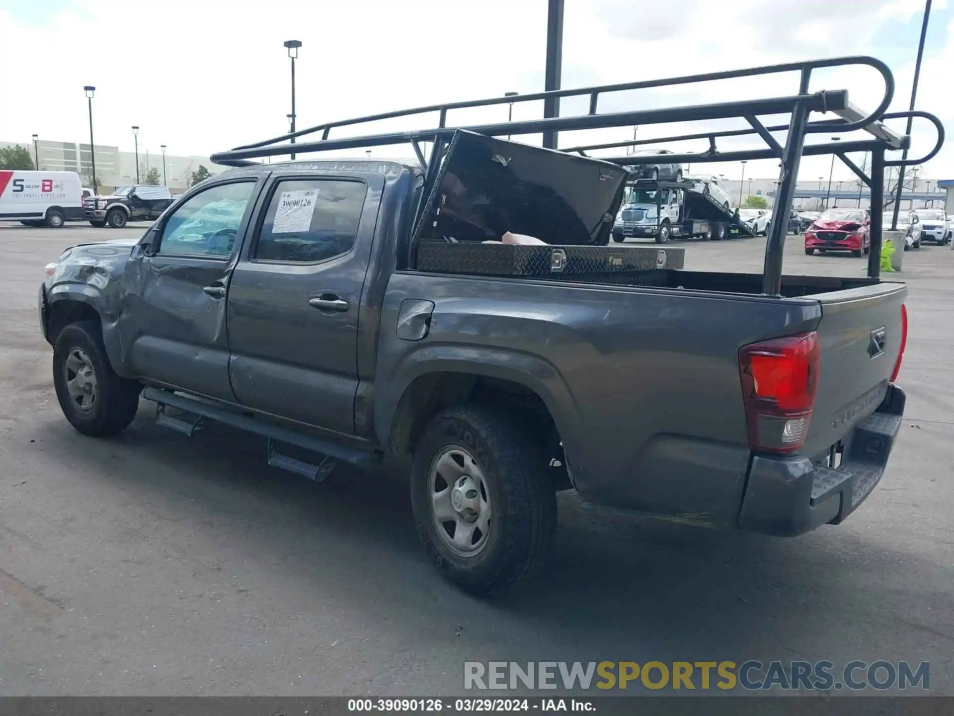 3 Photograph of a damaged car 3TYAX5GN6NT037495 TOYOTA TACOMA 2022