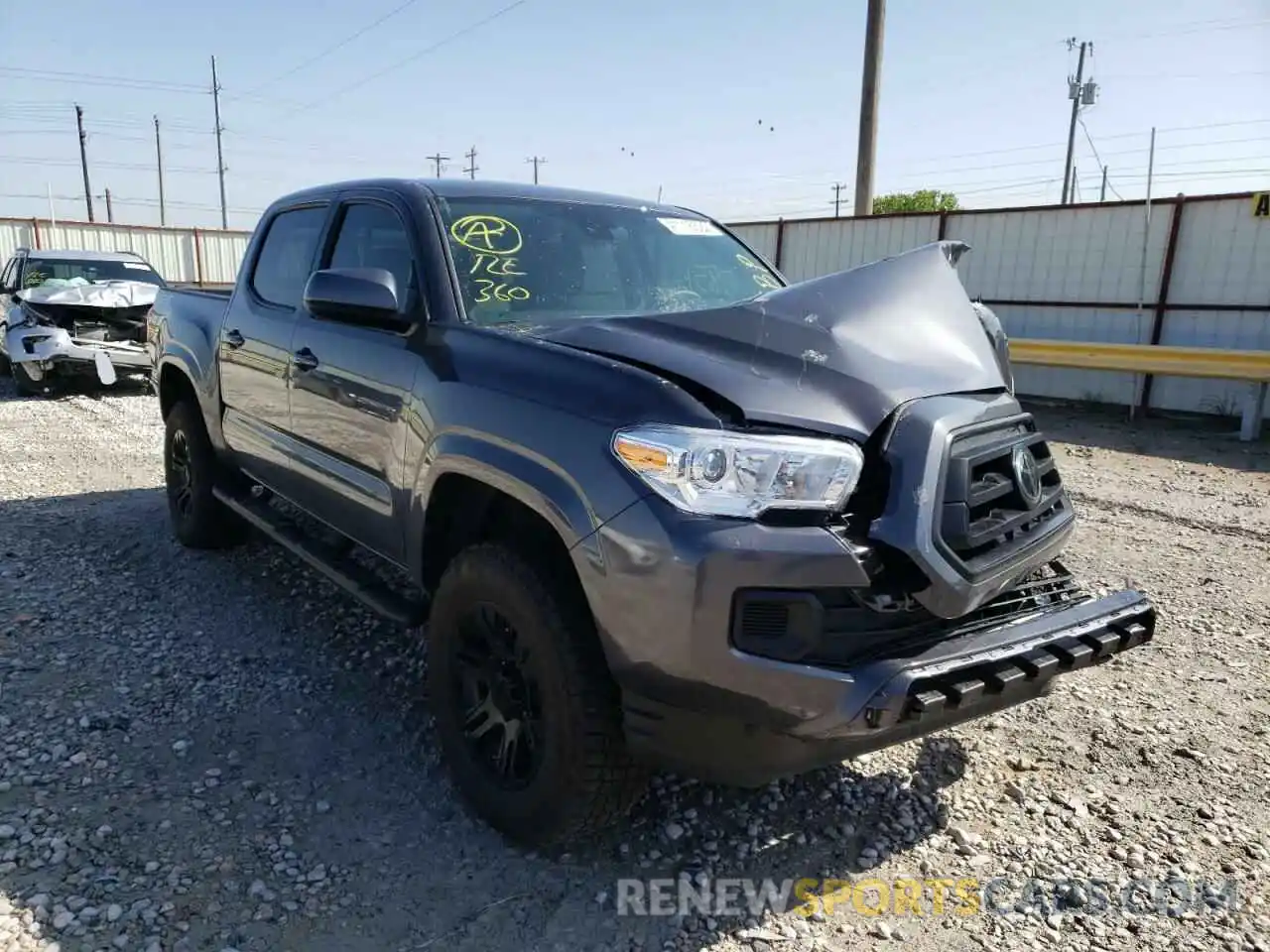 1 Photograph of a damaged car 3TYAX5GN6NT039960 TOYOTA TACOMA 2022