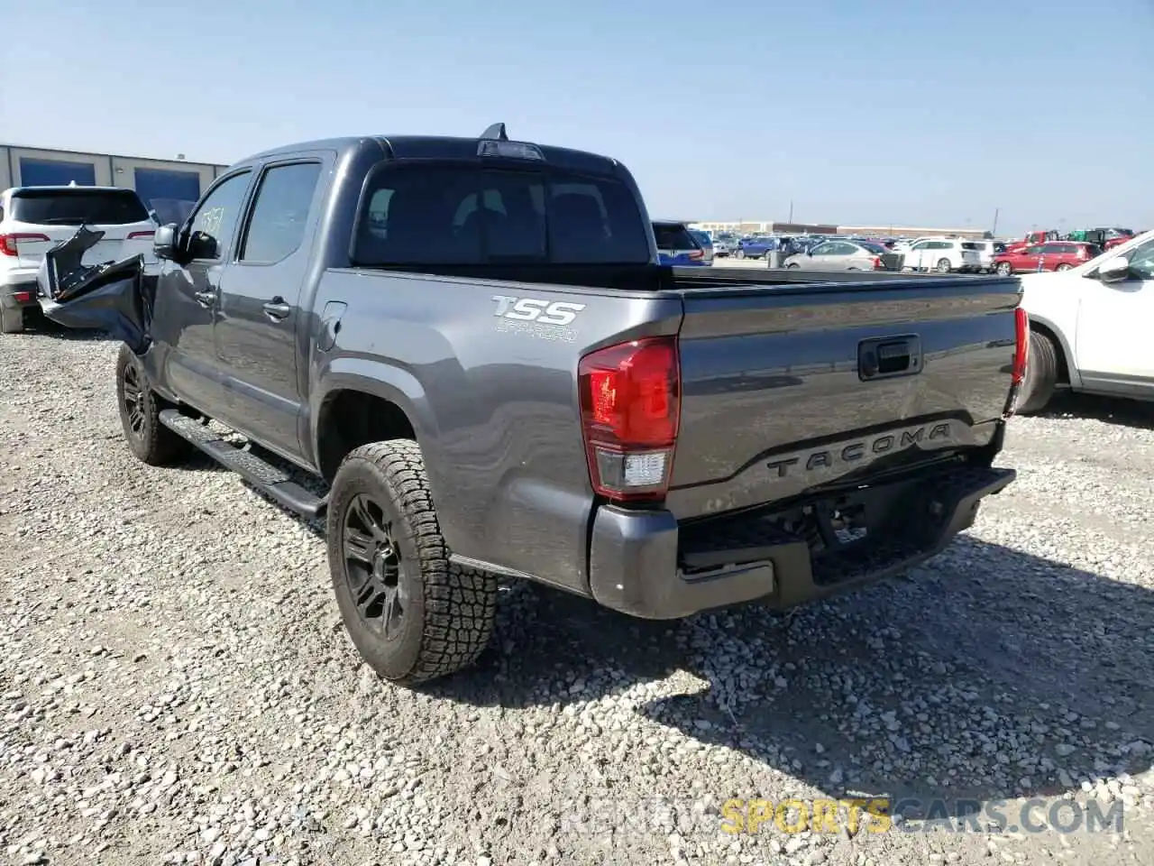 3 Photograph of a damaged car 3TYAX5GN6NT039960 TOYOTA TACOMA 2022