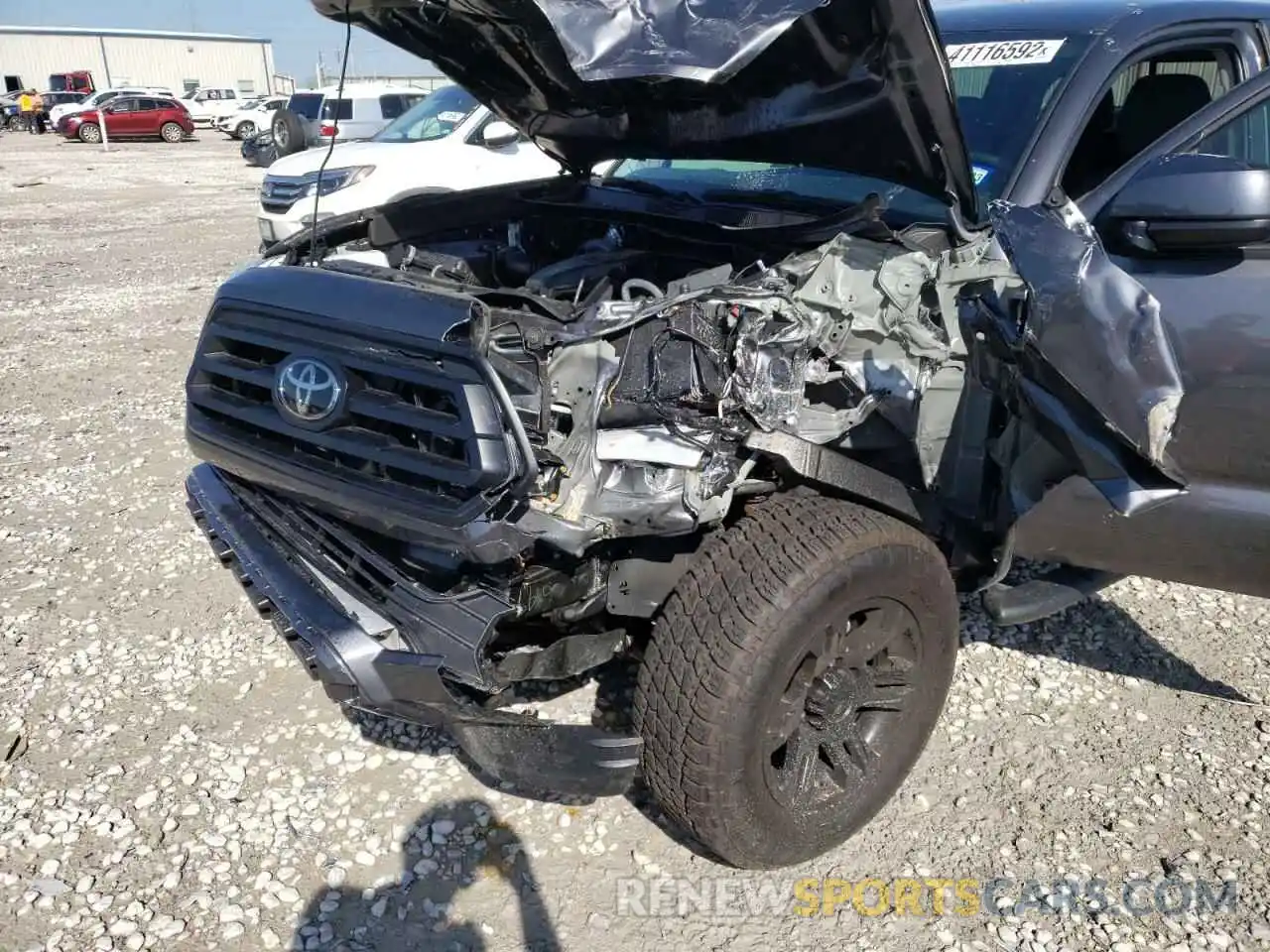 9 Photograph of a damaged car 3TYAX5GN6NT039960 TOYOTA TACOMA 2022