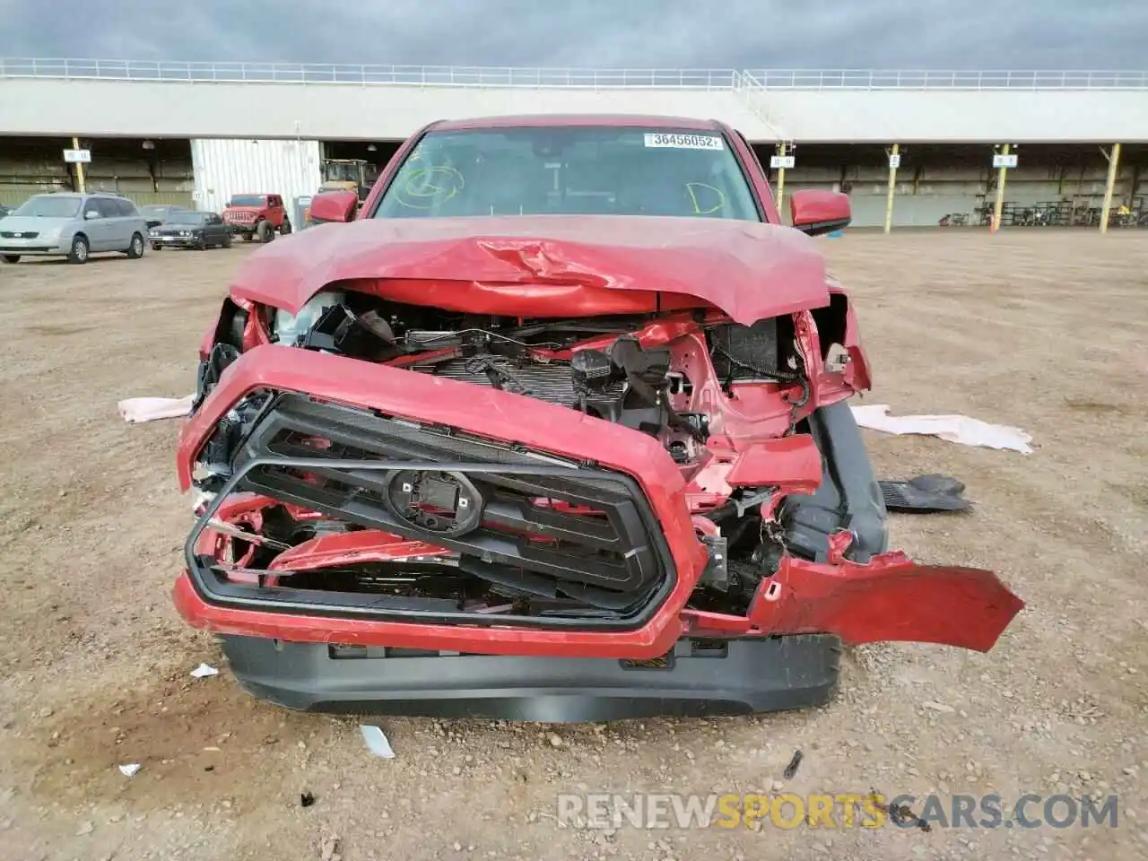 9 Photograph of a damaged car 3TYAX5GN6NT041644 TOYOTA TACOMA 2022