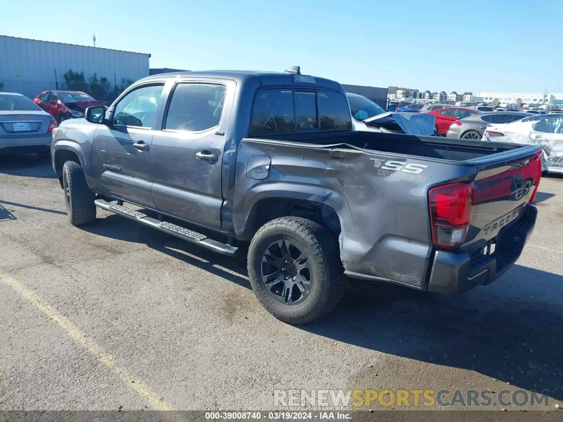 3 Photograph of a damaged car 3TYAX5GN6NT044611 TOYOTA TACOMA 2022