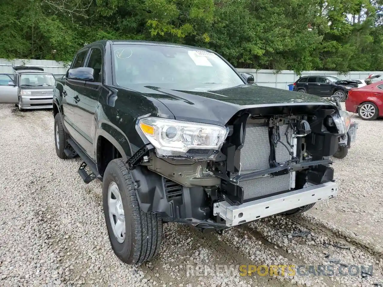 1 Photograph of a damaged car 3TYAX5GN6NT054636 TOYOTA TACOMA 2022