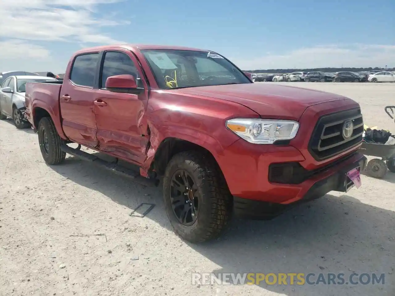 1 Photograph of a damaged car 3TYAX5GN7NT036291 TOYOTA TACOMA 2022