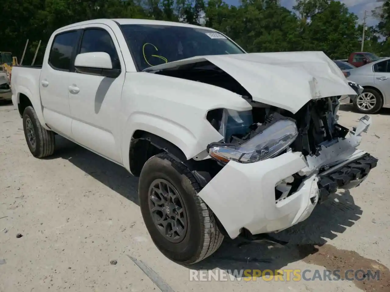 1 Photograph of a damaged car 3TYAX5GN7NT042477 TOYOTA TACOMA 2022