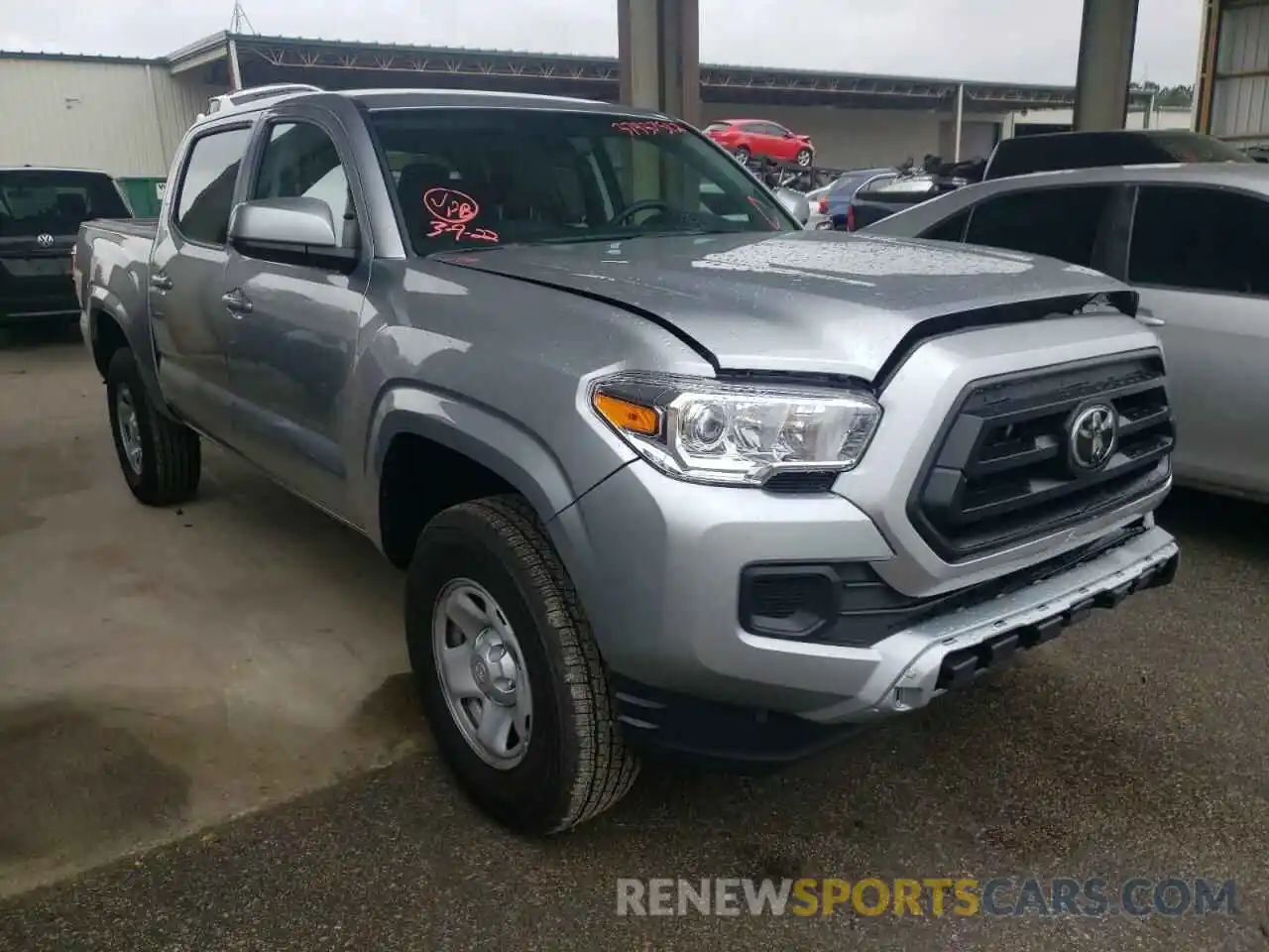 1 Photograph of a damaged car 3TYAX5GN8NT040883 TOYOTA TACOMA 2022