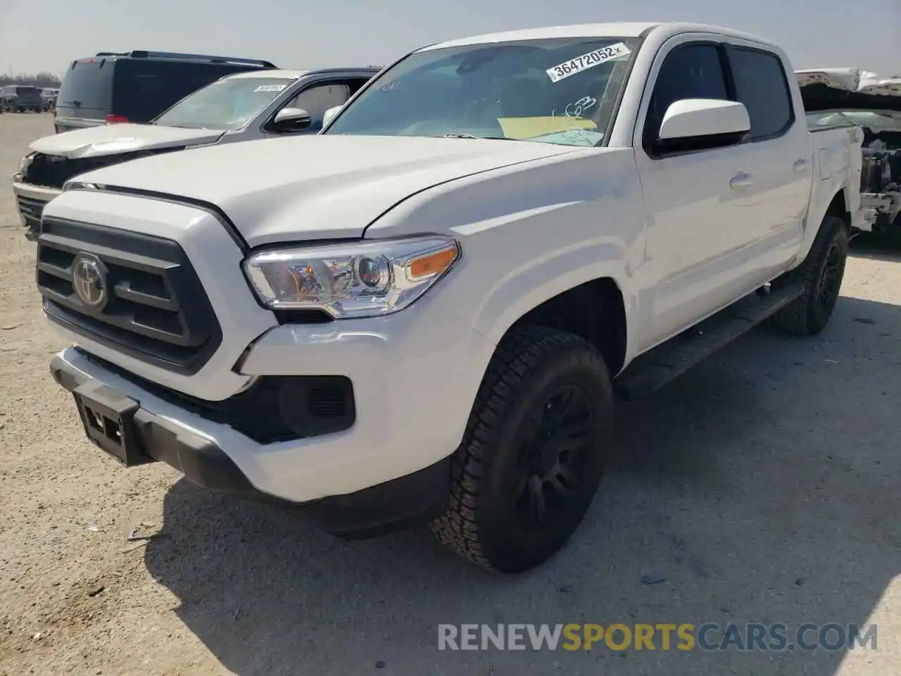 2 Photograph of a damaged car 3TYAX5GN8NT044691 TOYOTA TACOMA 2022