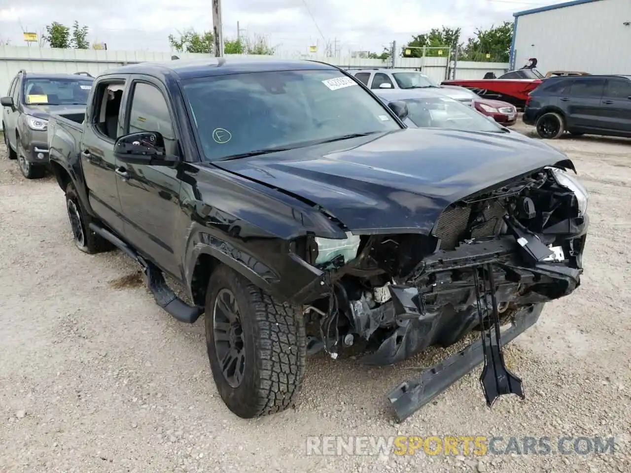 1 Photograph of a damaged car 3TYAX5GN9NT037037 TOYOTA TACOMA 2022