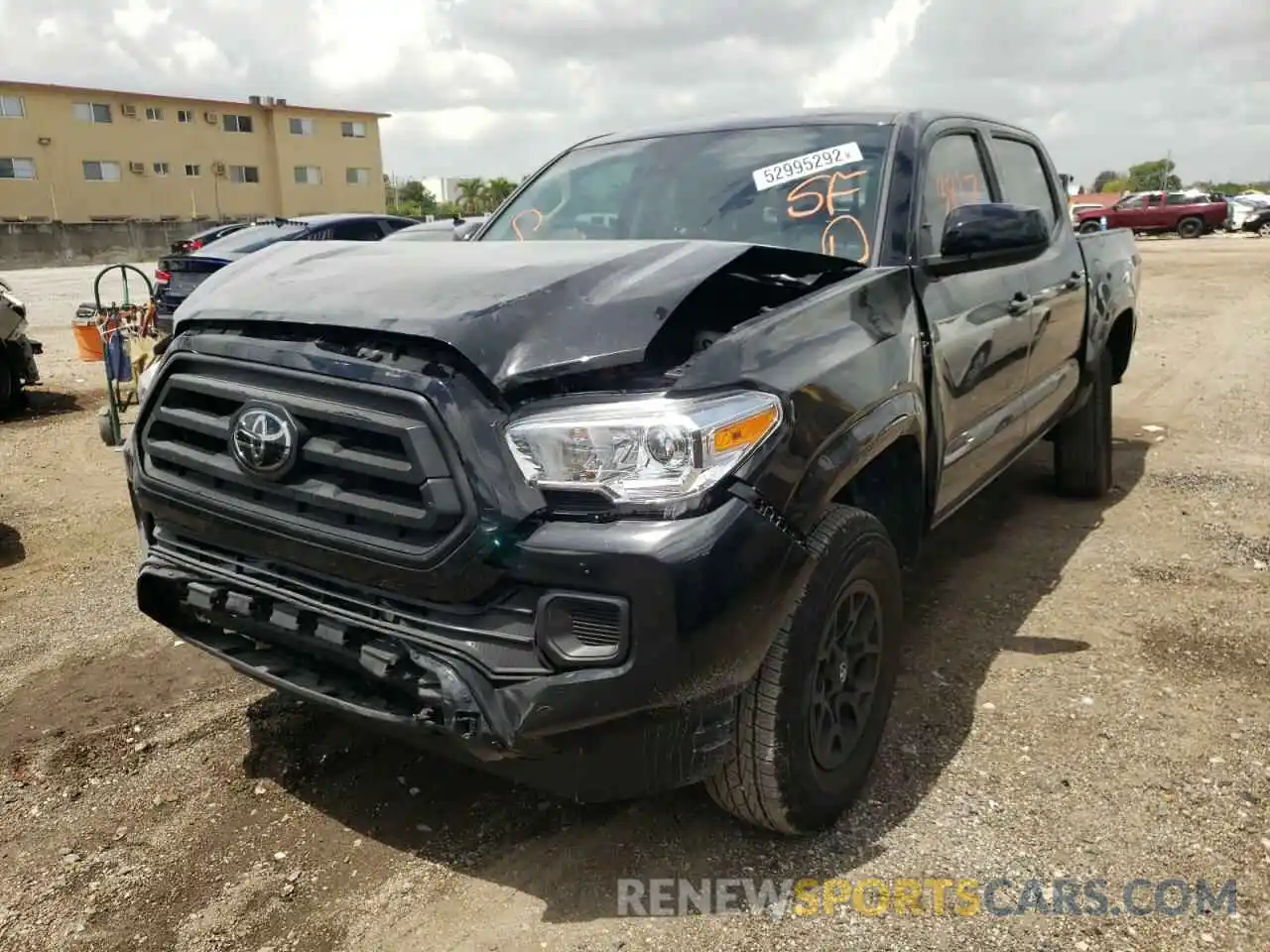 2 Фотография поврежденного автомобиля 3TYAX5GN9NT049883 TOYOTA TACOMA 2022