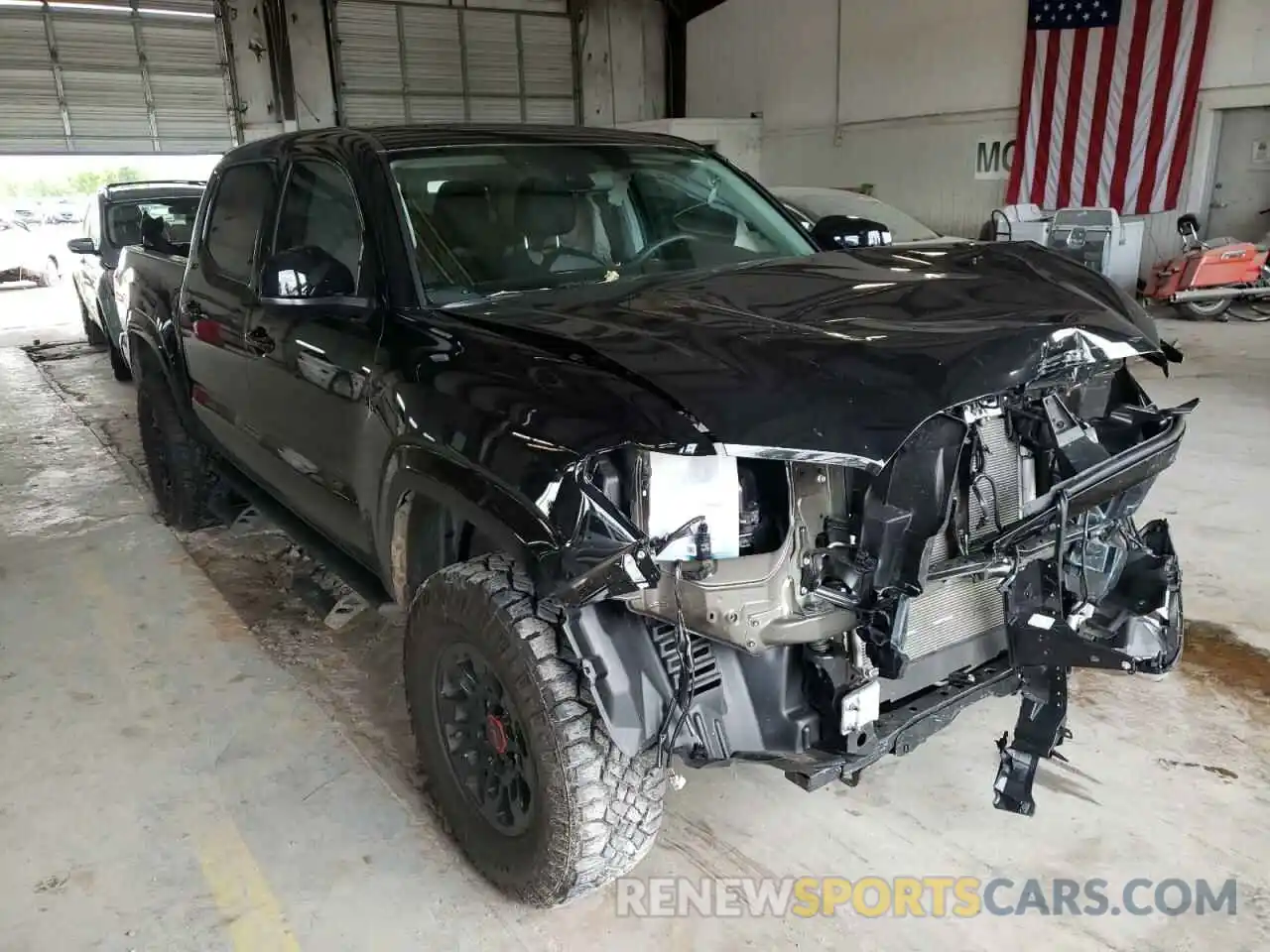 1 Photograph of a damaged car 3TYAX5GNXNT034700 TOYOTA TACOMA 2022