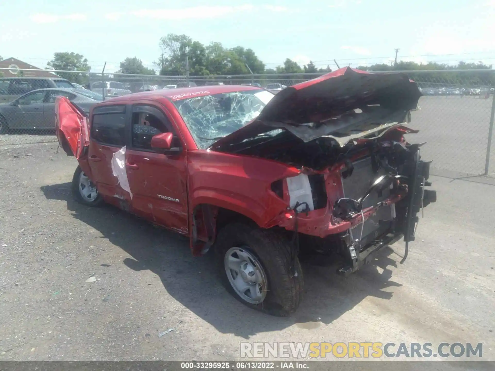 1 Photograph of a damaged car 3TYAX5GNXNT045017 TOYOTA TACOMA 2022