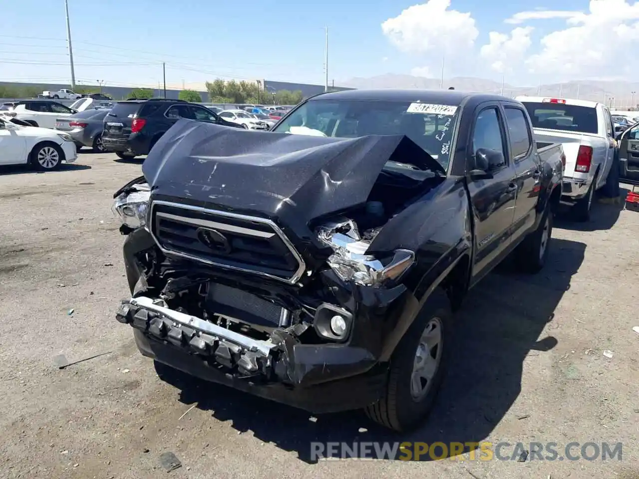 2 Photograph of a damaged car 3TYAX5GNXNT058138 TOYOTA TACOMA 2022