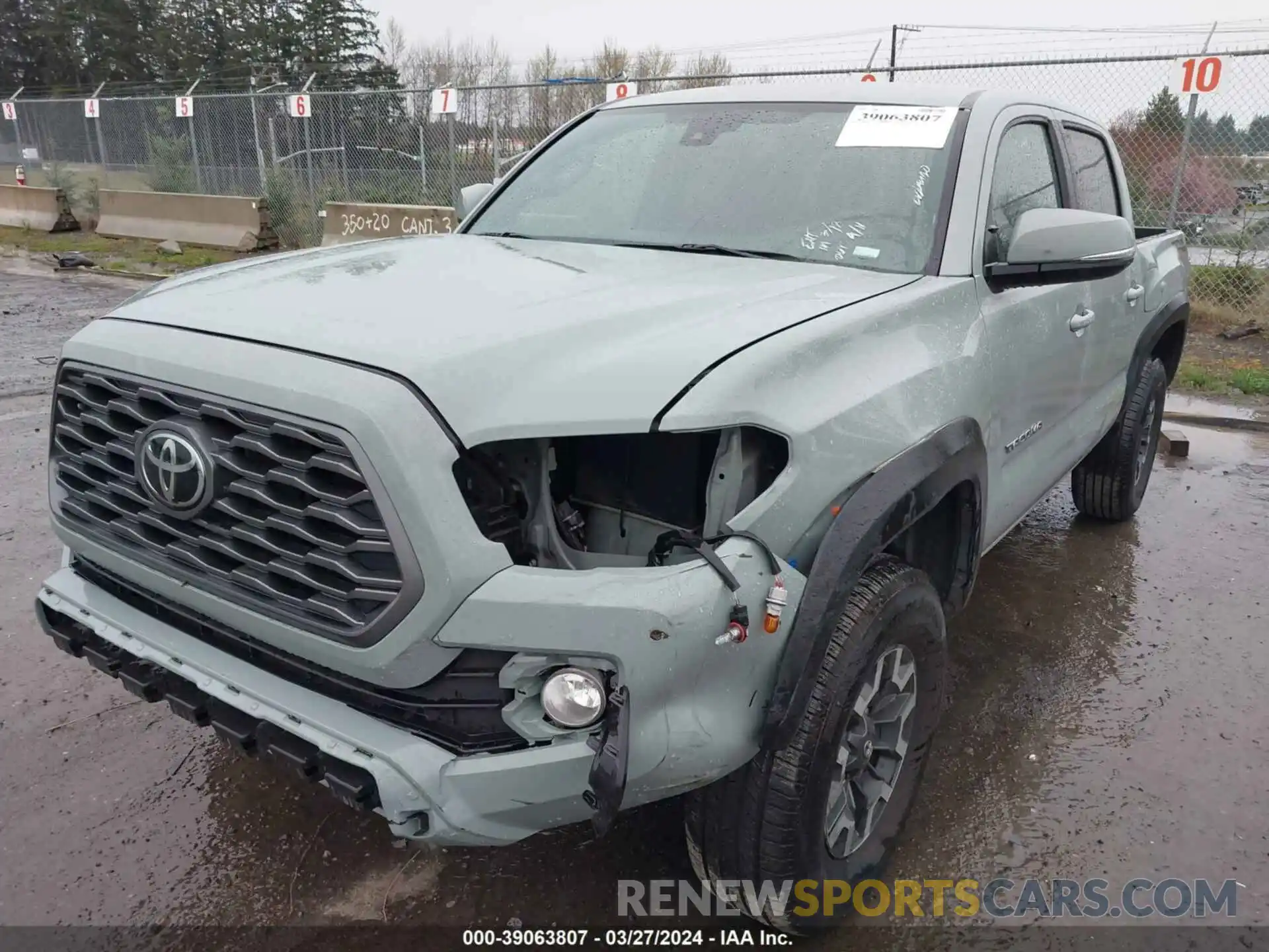 6 Photograph of a damaged car 3TYAZ5CN1NT014609 TOYOTA TACOMA 2022