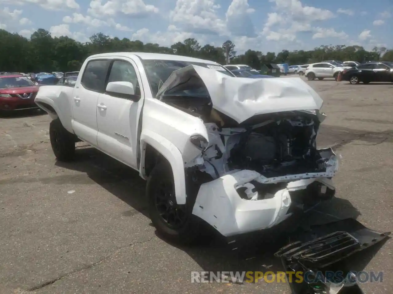 1 Photograph of a damaged car 3TYBZ5DN1NT001474 TOYOTA TACOMA 2022