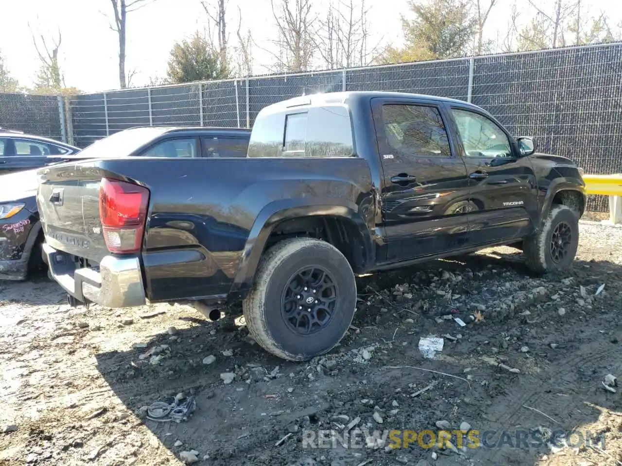 3 Photograph of a damaged car 3TYCZ5AN0NT056054 TOYOTA TACOMA 2022