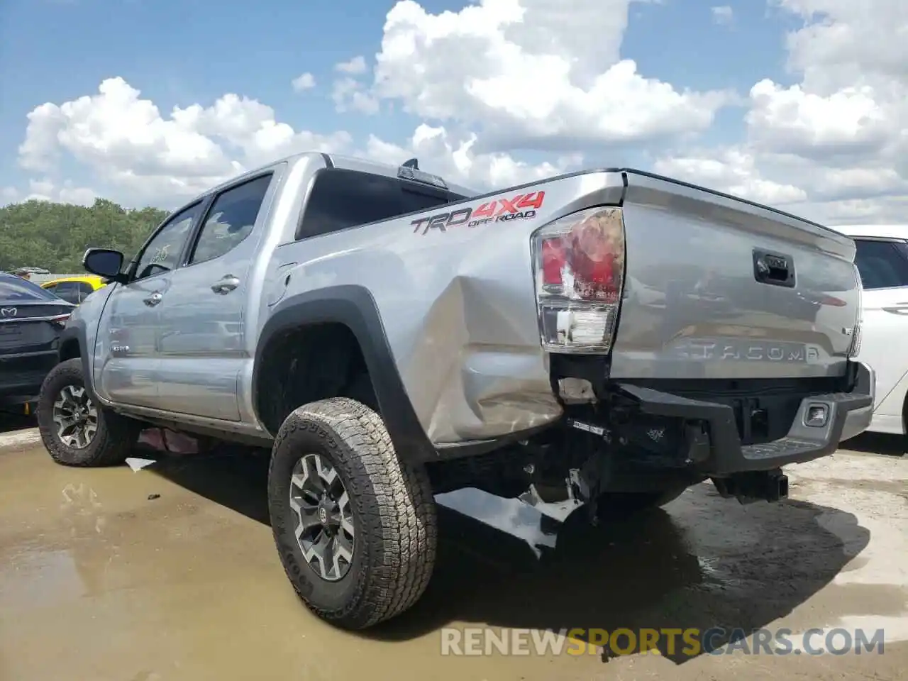 3 Photograph of a damaged car 3TYCZ5AN1NT055799 TOYOTA TACOMA 2022