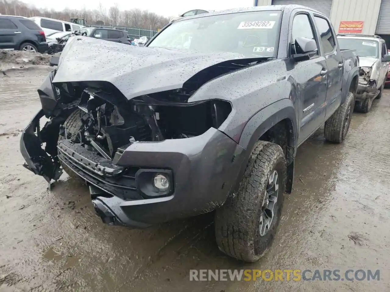 2 Photograph of a damaged car 3TYCZ5AN1NT061828 TOYOTA TACOMA 2022