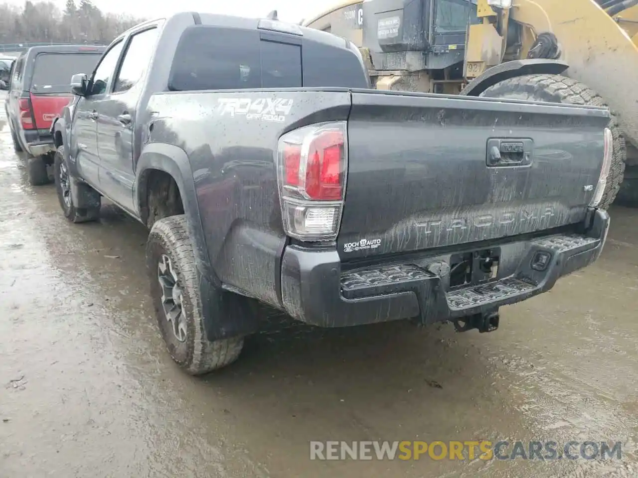 3 Photograph of a damaged car 3TYCZ5AN1NT061828 TOYOTA TACOMA 2022