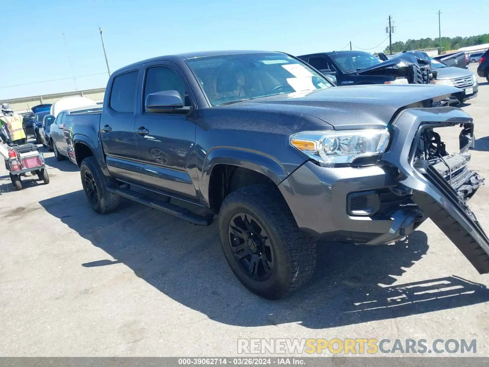 1 Photograph of a damaged car 3TYCZ5AN1NT081268 TOYOTA TACOMA 2022