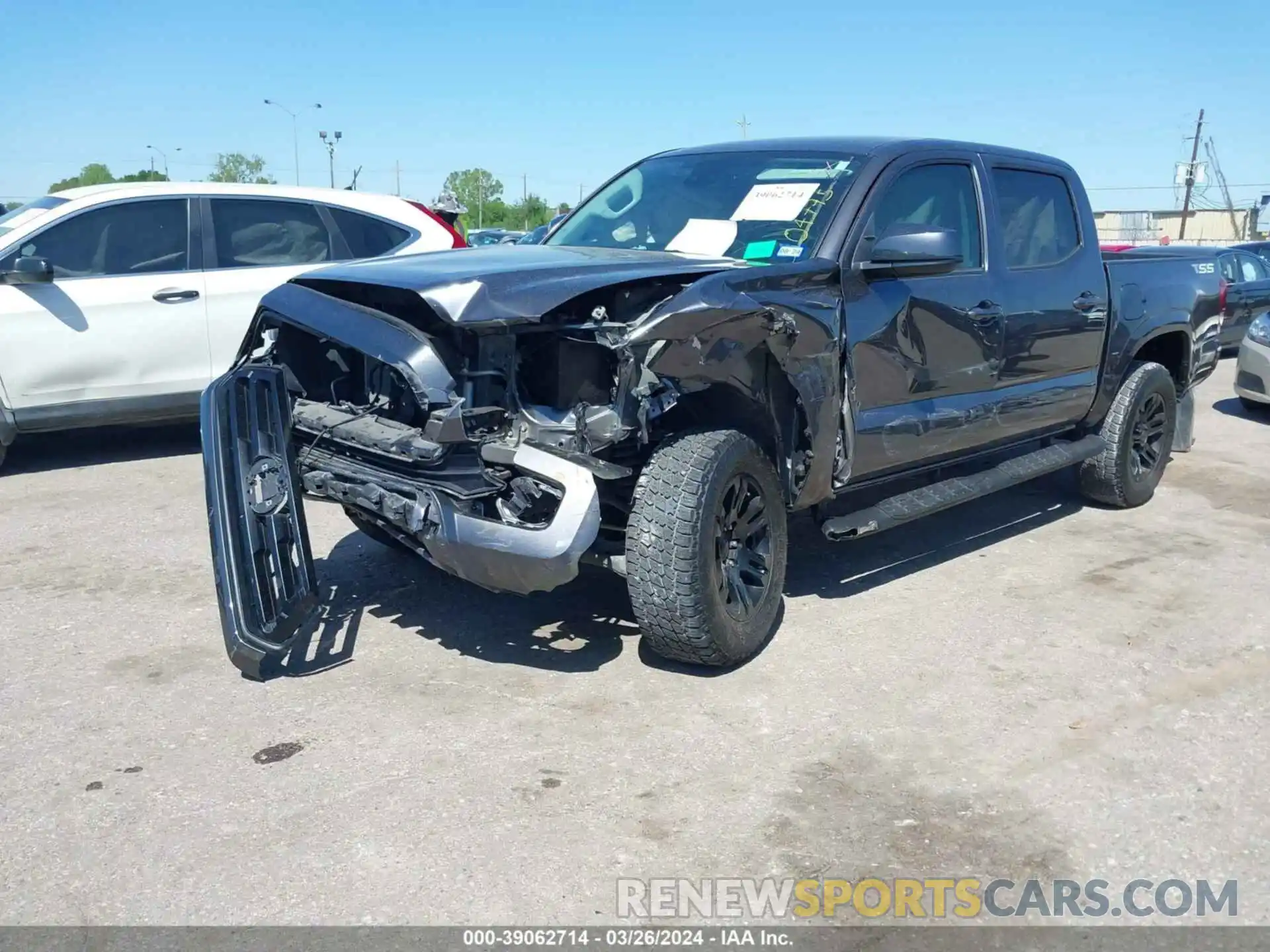 2 Photograph of a damaged car 3TYCZ5AN1NT081268 TOYOTA TACOMA 2022