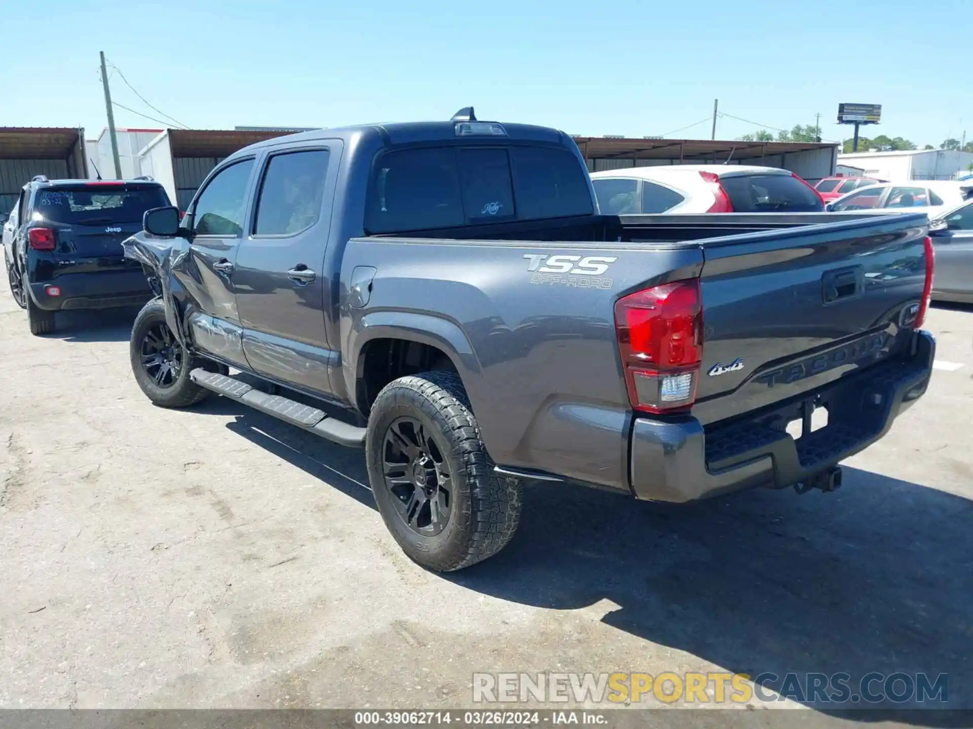 3 Photograph of a damaged car 3TYCZ5AN1NT081268 TOYOTA TACOMA 2022