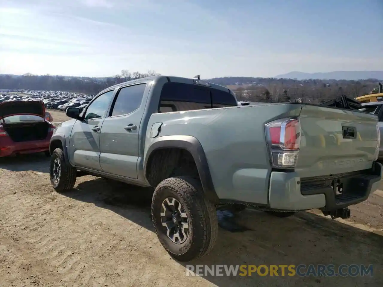 3 Photograph of a damaged car 3TYCZ5AN2NT056170 TOYOTA TACOMA 2022