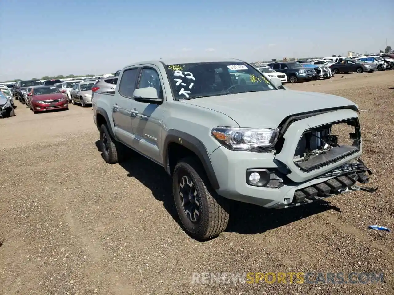 1 Photograph of a damaged car 3TYCZ5AN2NT065788 TOYOTA TACOMA 2022