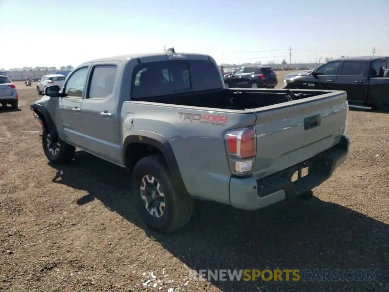 3 Photograph of a damaged car 3TYCZ5AN2NT065788 TOYOTA TACOMA 2022