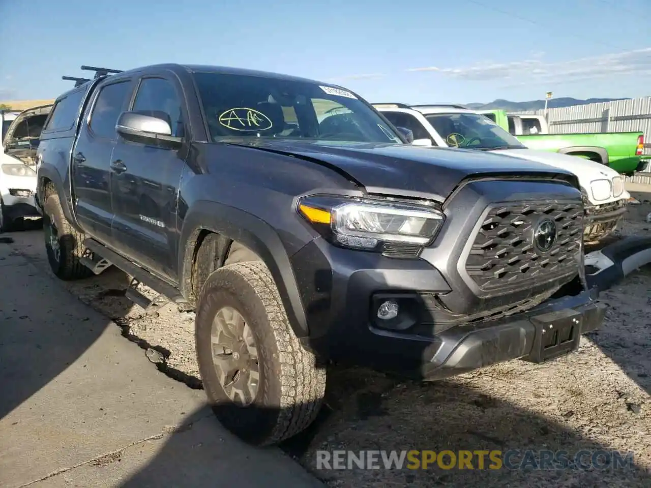 1 Photograph of a damaged car 3TYCZ5AN3NT076489 TOYOTA TACOMA 2022